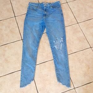 Levi's Ripped Mile High super skinny